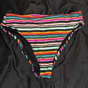 High waisted bikini bottom